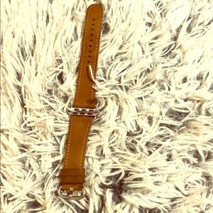 Faux leather 38 mm Apple Watch band